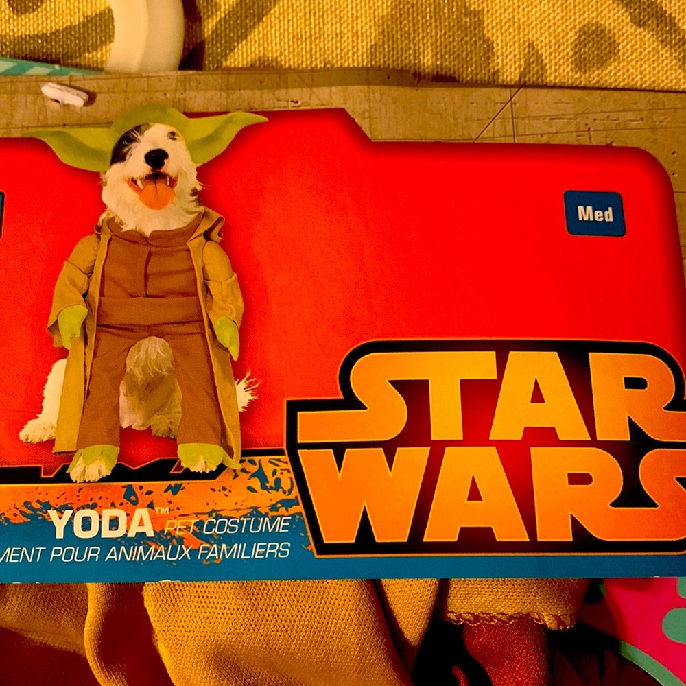 Rubies Star Wars yoda dog costume